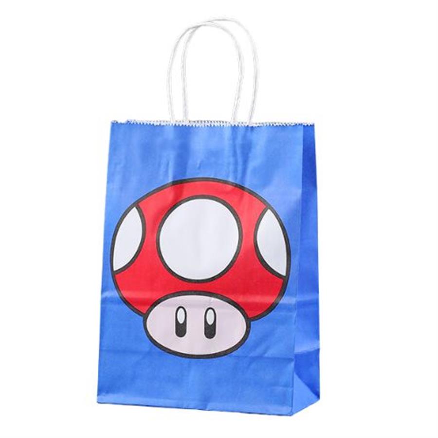 FUNDA DE PAPEL MARIO BROSS 15 X 21 CM HONGUITO [2941]
