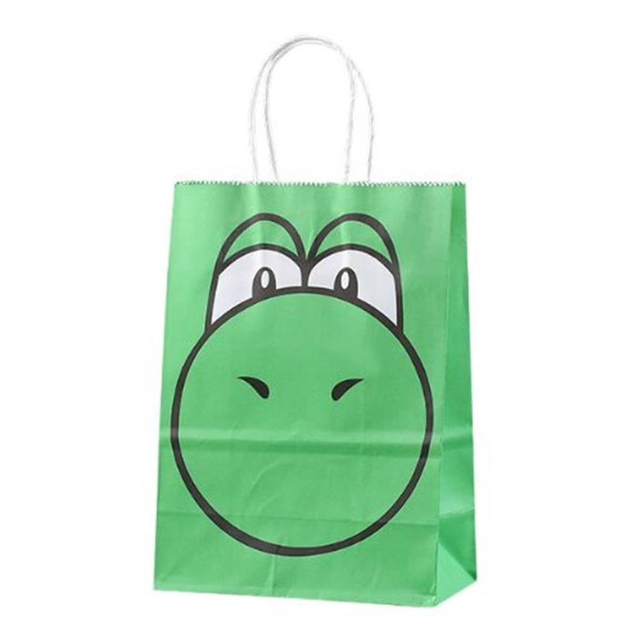 FUNDA DE PAPEL YOSHI MARIO BROSS 15 X 21 CM [2943]