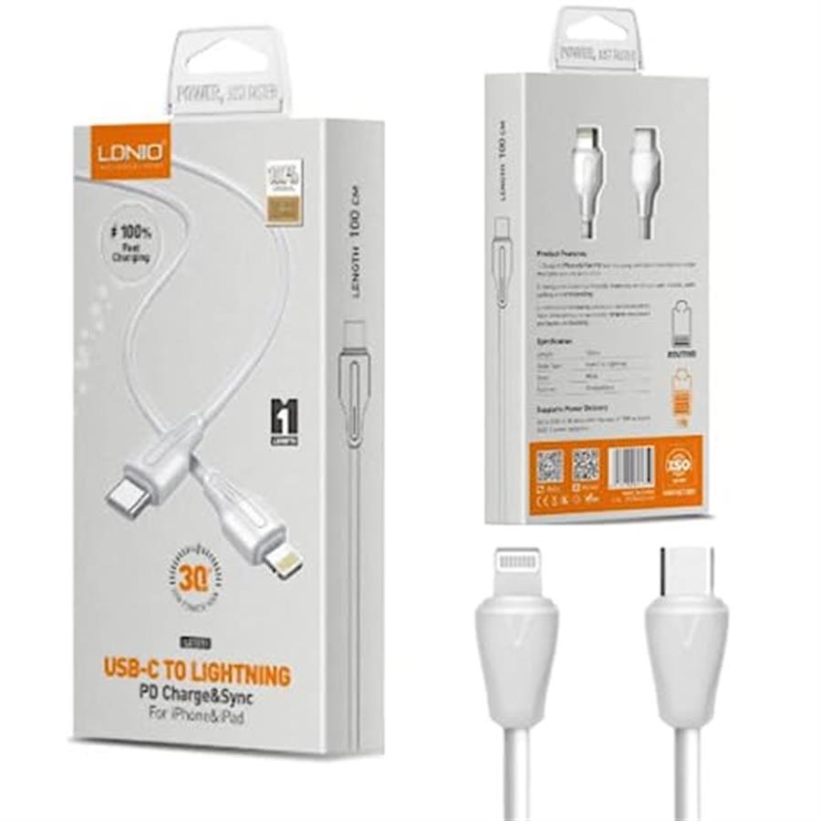 CABLE LDNIO LC121L TIPO C A IPHONE 1 METRO [1184]