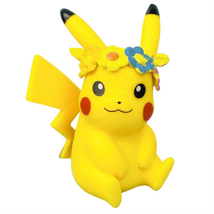 PIKACHU CORONA DE FLORES [8 cm]