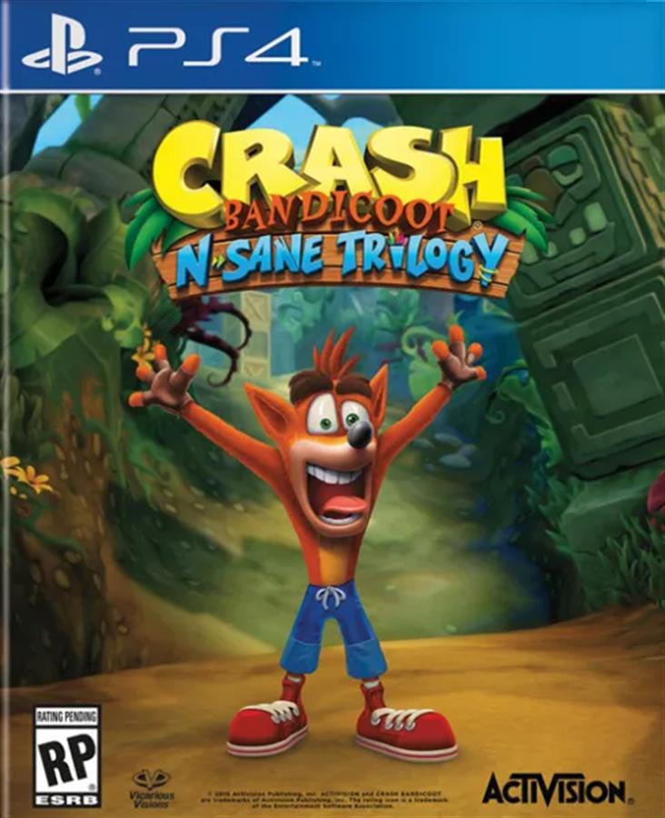 CRASH BANDICOOT N-SANE TRILOGY PS4 [SECUNDARIA]
