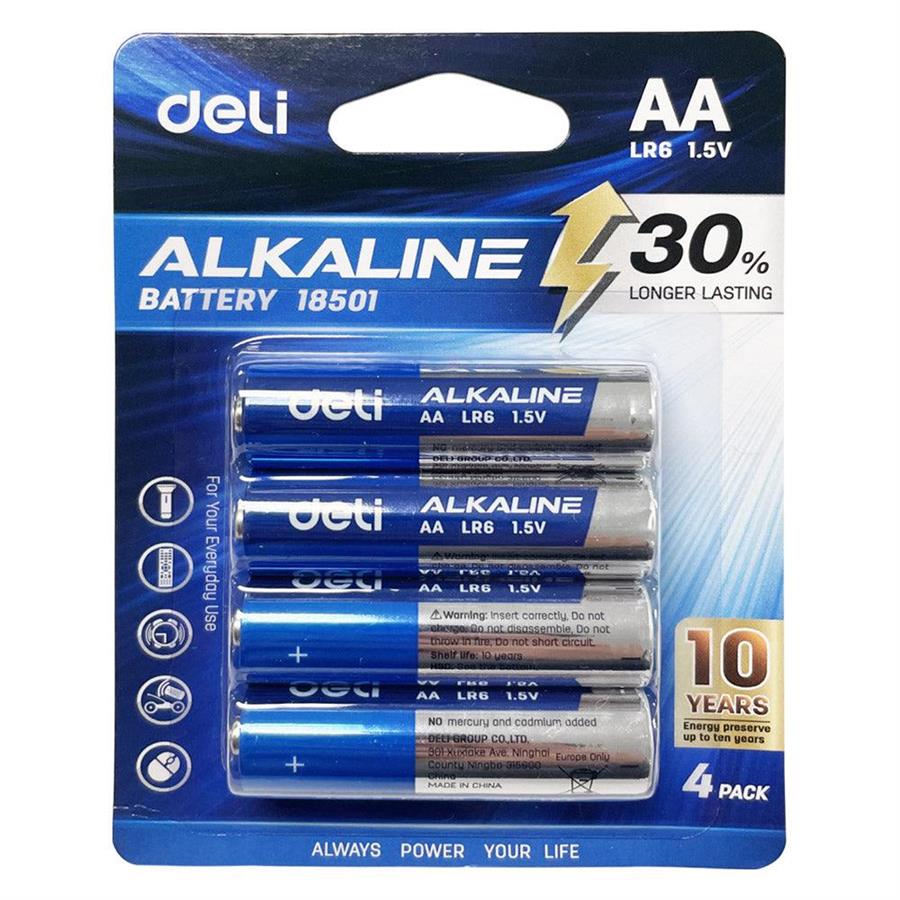 PILAS DELI ALKALINE AA X4 [1167]