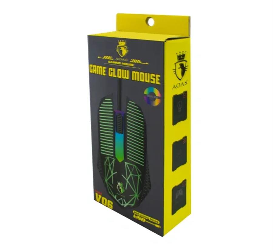 MOUSE GAMER GLOW MOUSE AOAS V06 [149]