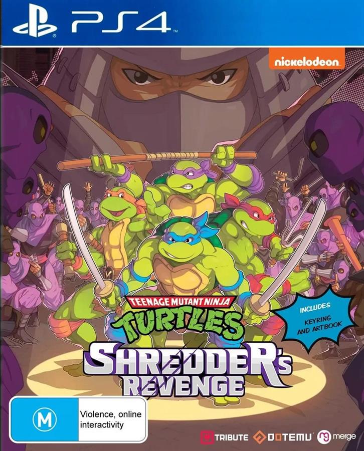 TEENAGE MUTANT NINJA TURTLES SHREDDER'S REVENGE PS4 [SECUNDARIA]