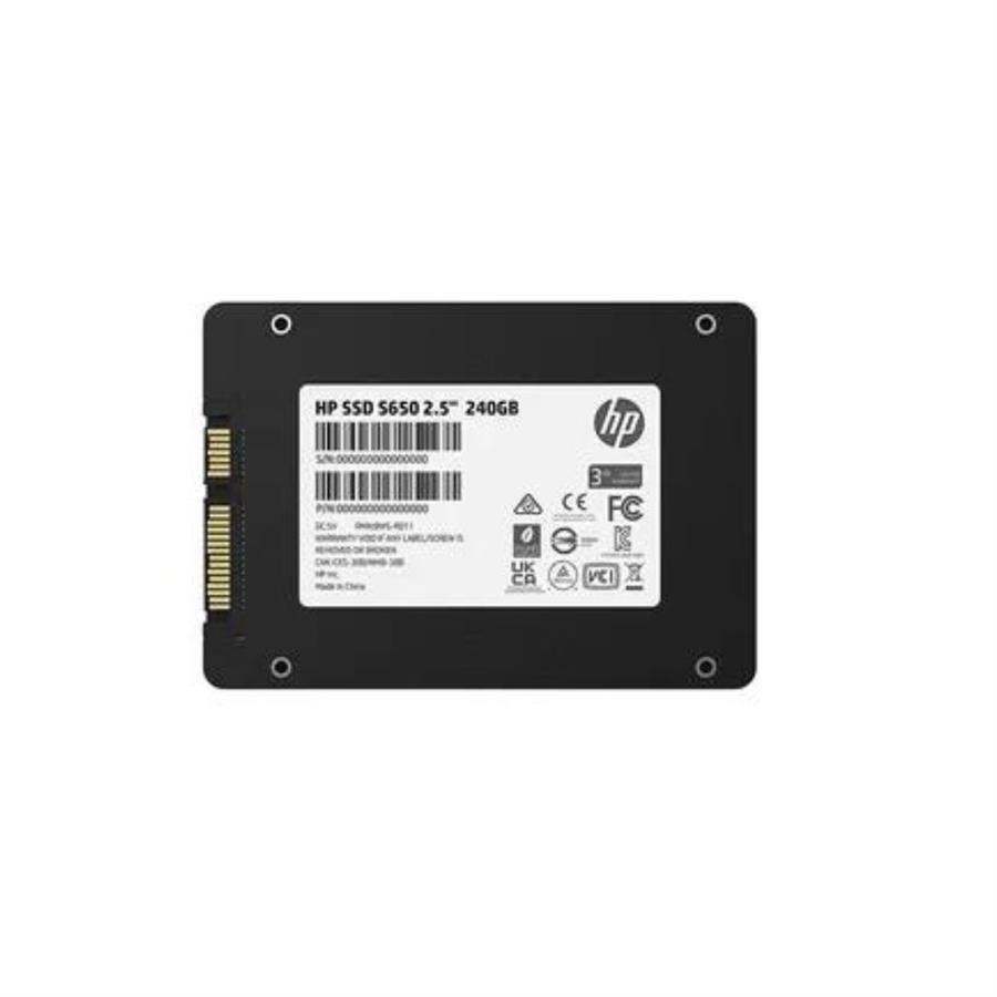 SSD HP S650 240GB 2.5INCH SATA III  INTERNO