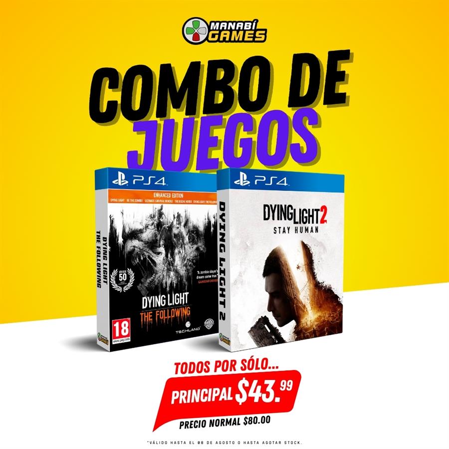 COMBO: DYING LIGHT ENHANCED + DYING LIGHT 2 // PS4 PRINCIPAL