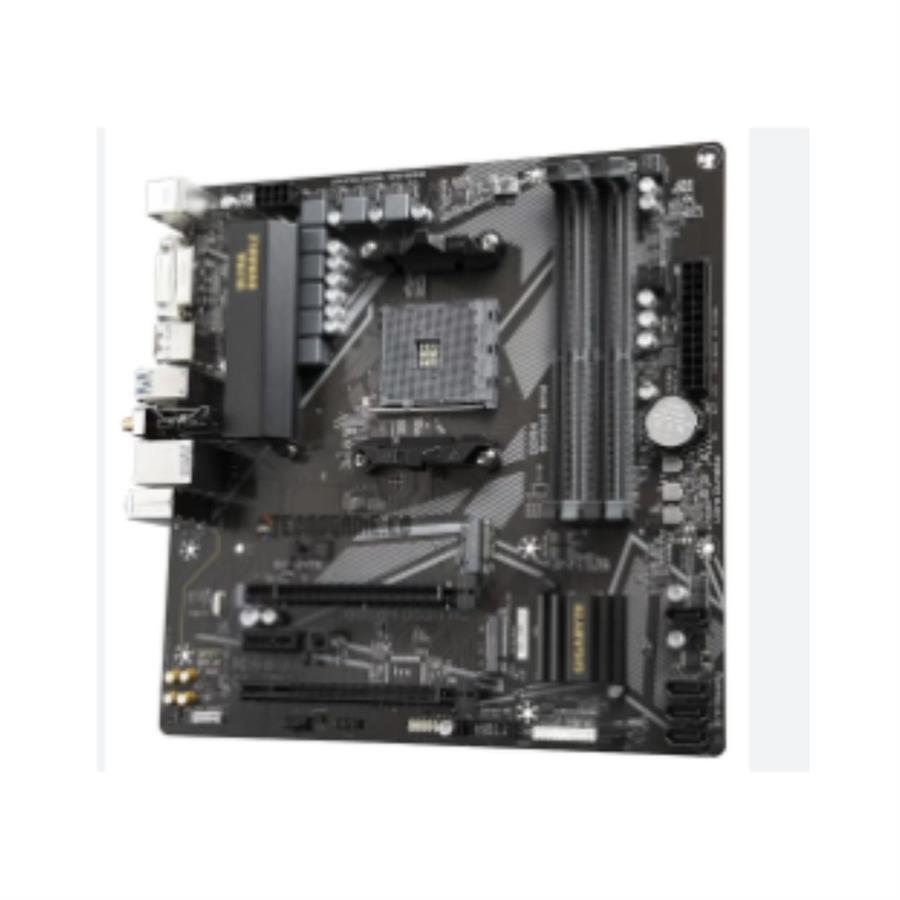 MBO GIGABYTE B550M DS3H AC  AMD AM4 RYZEN 4-DDR4 WIFI BT HDMI DVI-D M.2 PCIE MATX