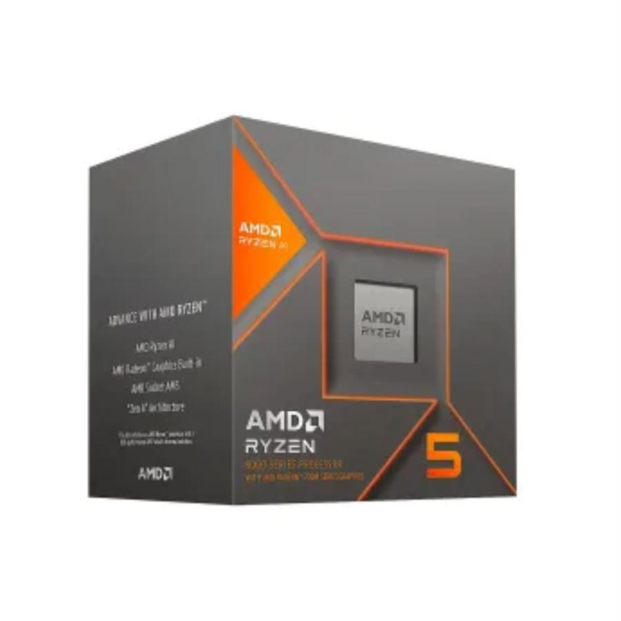AMD RYZEN 5 8600G AM5 5.0GHZ  6CORE 12HILOS CACHE 22MB 65W WITHOUT THERMAL SOLUTION