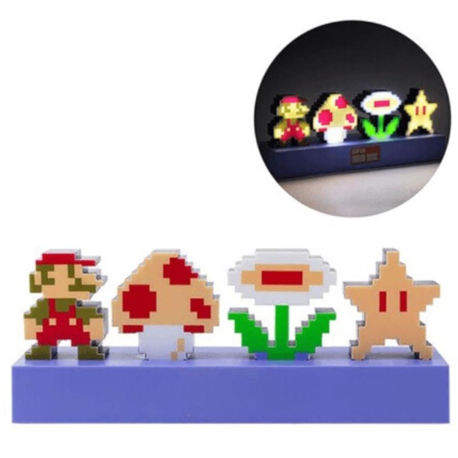 LAMPARA LED PARA CUARTO MARIO BROS ICONS LIGHT [1337]