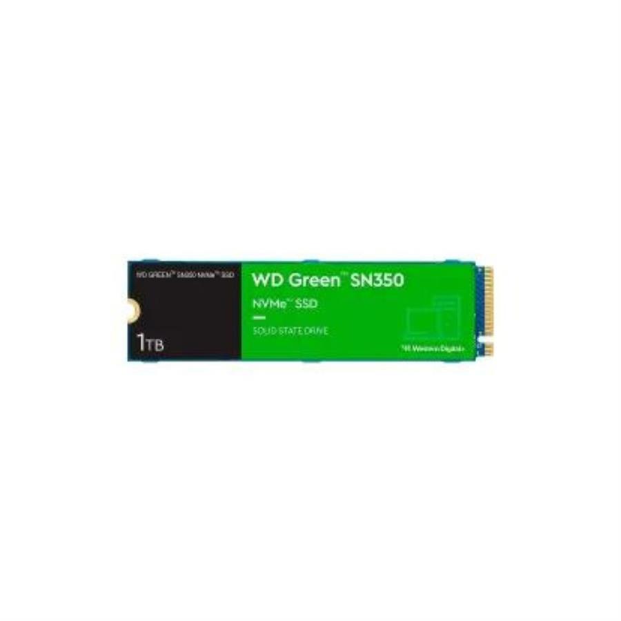 SSD WESTERN DIGITAL SN350 NVME 1TB GEN3X4 PCIE M.2 2280 1850MBS GREEN