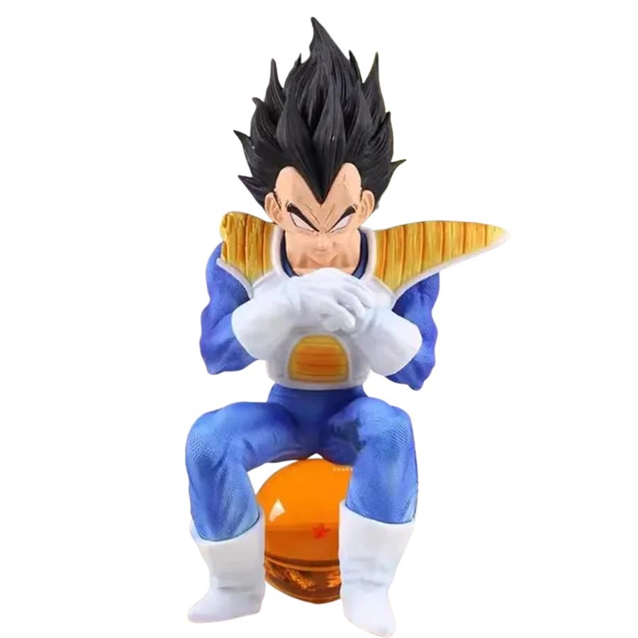 VEGETA SENTADO ESFERA [23CM]