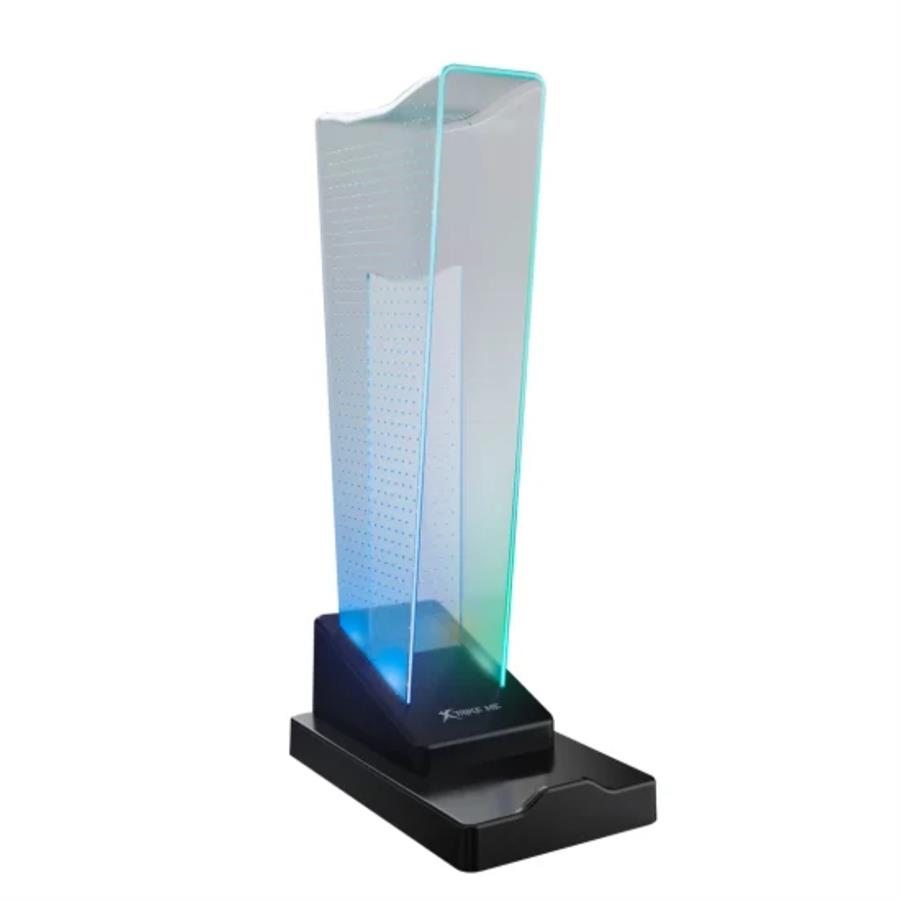 STAND XTRIKE ME RGB PARA AUDIFONOS Y CELULAR HY-09 [3287]