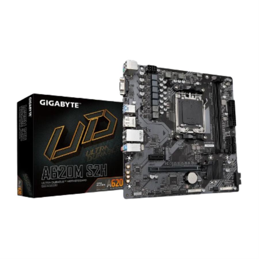 MBO GIGABYTE A620M DS3H AMD AM5 RYZEN 7000 4DDR5-5200 DP 2HDMI D-SUB M.2 PCIE-4.0 MICROATX