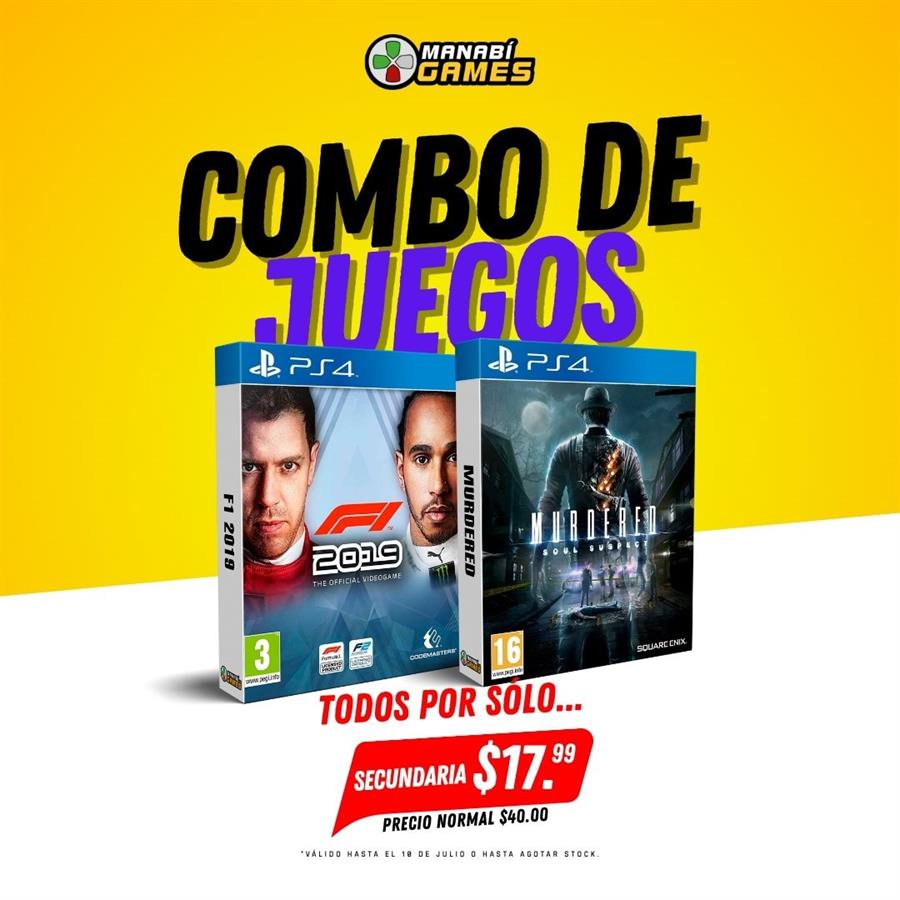 FORMULA 1 2019 + MURDERED PS4 SECUNDARIA