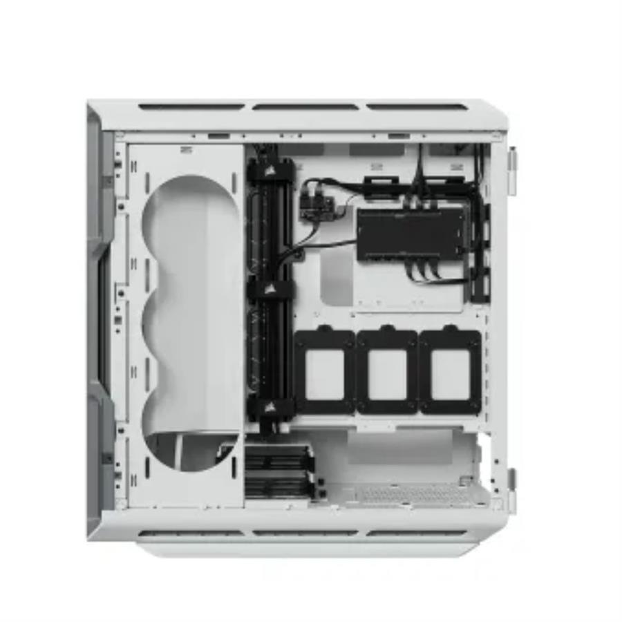 CASE CORSAIR ATX ICUE 5000T RGB TEMPERED GLAS MID-TOWER CASE N-PS 3VEN BLANCO