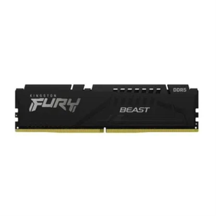 DIMM KINGSTON FURY BEAST NEGRO 16GB DDR5-4800 CL38 288-PIN