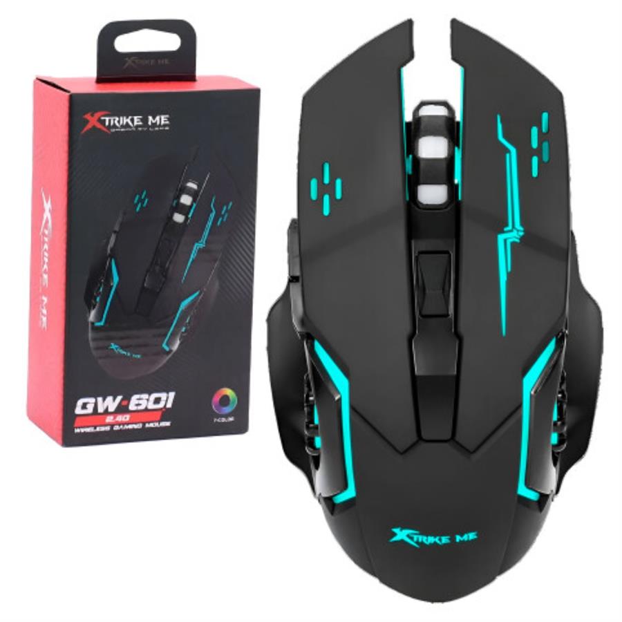 MOUSE INHALAMBRICO 2.4G XTRIKE ME GW-601 [3442]