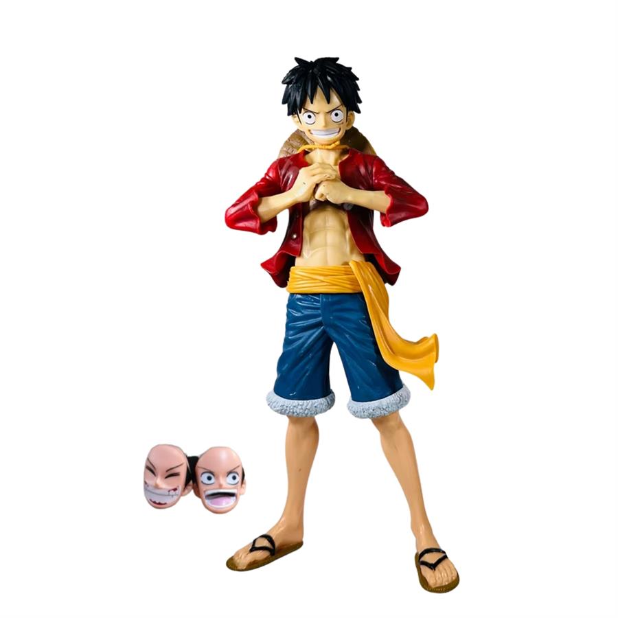 LUFFY CARAS INTERCAMBIABLES 2 [22CM]