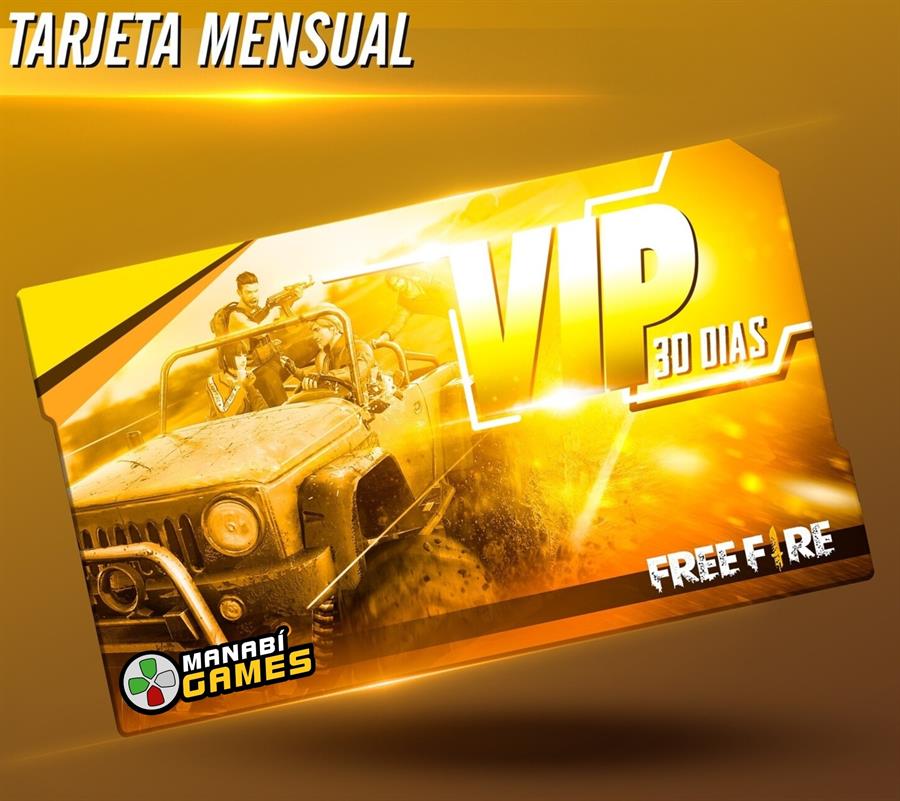 RECARGA FREE FIRE TARJETA MENSUAL POR ID [FREEFIRE] [302]