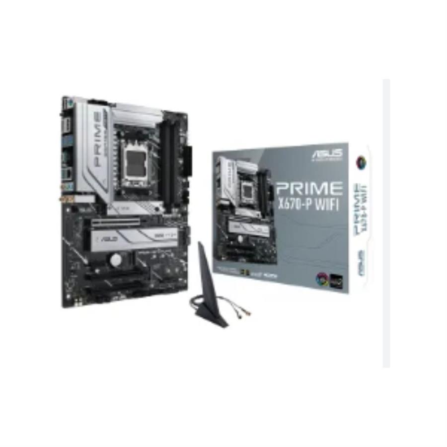 MBO ASUS PRIME X670-P AMD RYZEN 7000 DDR5 WIIFI BT HDMI DP 3M.2 USB3.2 PCIE4.0 ATX