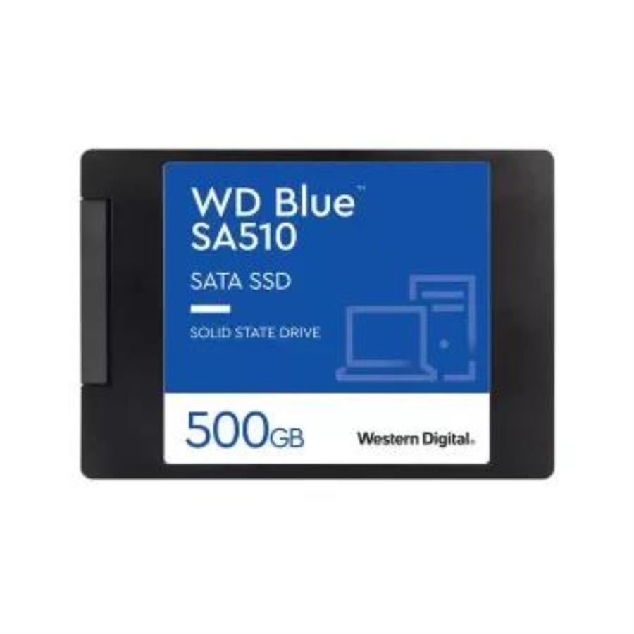 SOLID STATE DRIVE WESTERN DIGITAL 500GB INTERNO 2.5INCH SA510 7MM SATA  III 560MB-S BLUE