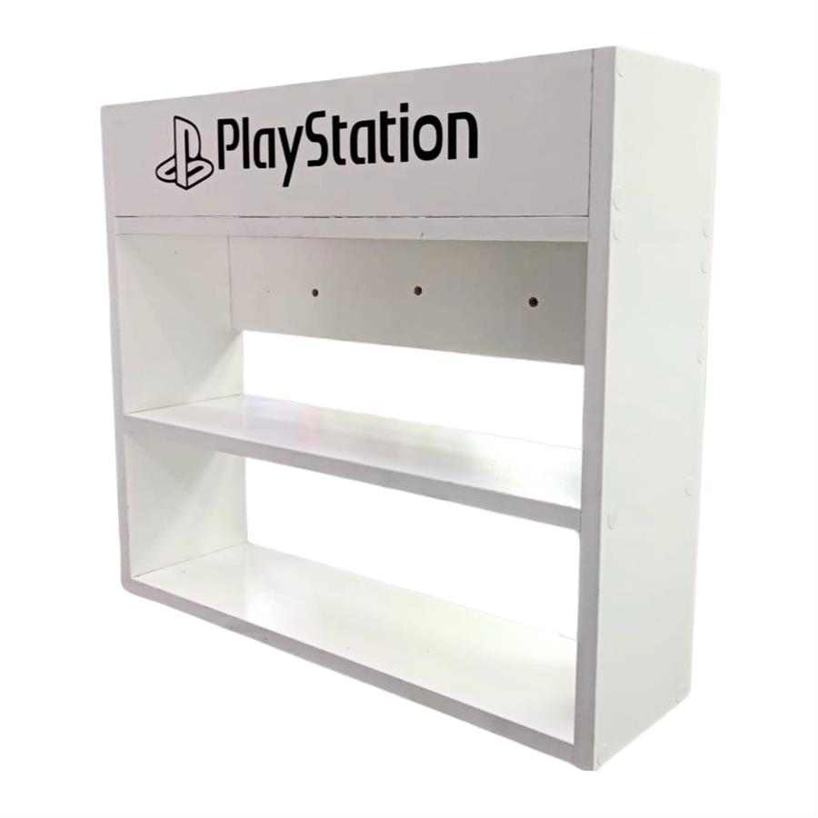 STAND GAMER DE PARED BLANCO 46.5X53CM [2831]