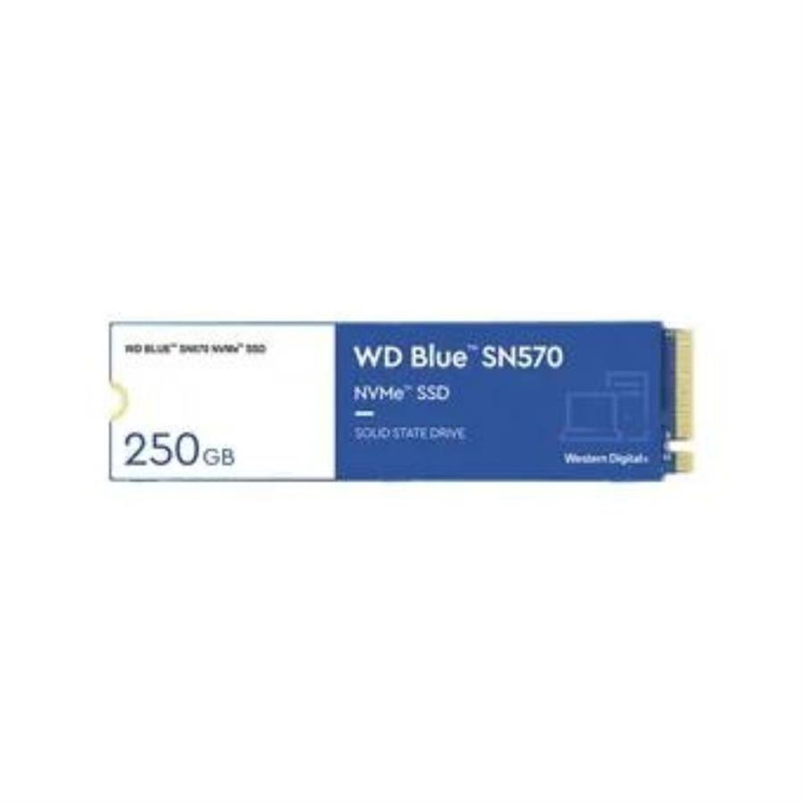 SSD WESTERN DIGITAL 250GB M.2 2280 NVME SN570 BLUE