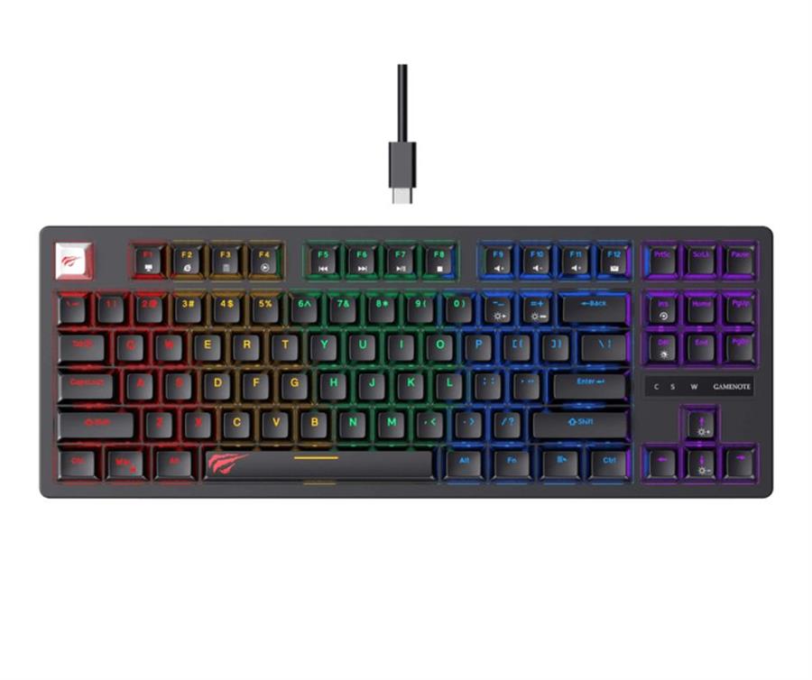 TECLADO MECANICO 60% KB-892L-BK [3316]