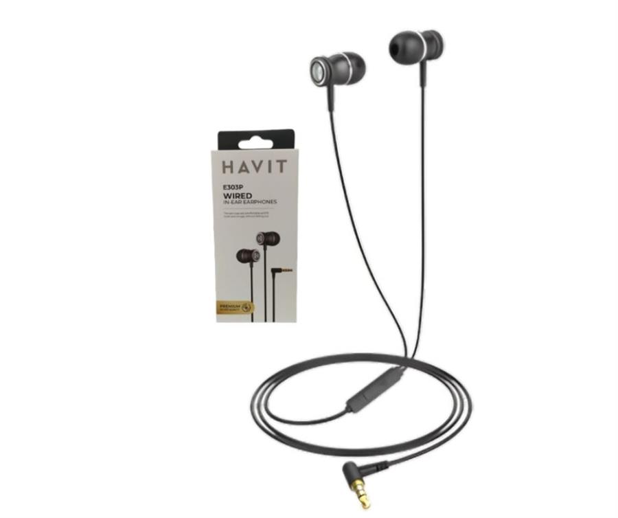 AUDIFONO HAVIT 3.5MM WIRED E303P [3170]