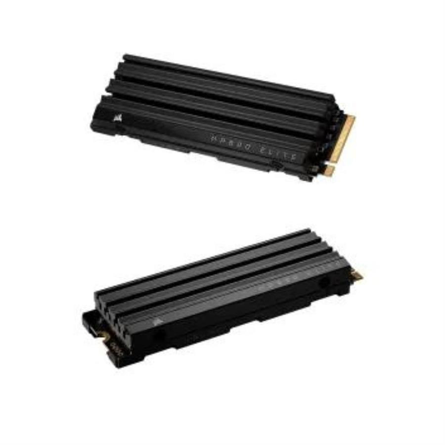 SSD CORSAIR MP600 ELITE 1TB PCIe Gen. 4 M.2 2280 NVMe 1.4 con Disipador de Calor Black