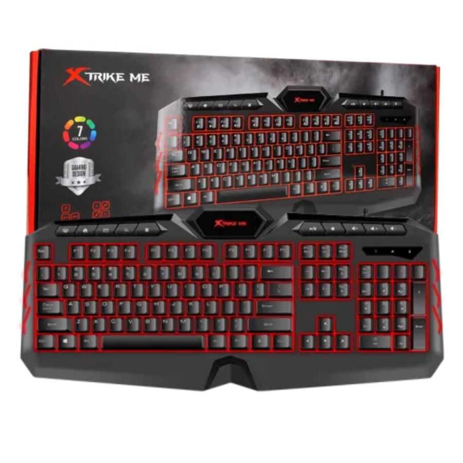 TECLADO RBG XTRIKE ME KB-509 SP [3432]