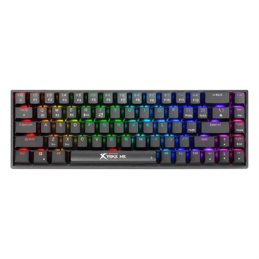 TECLADO MECANICO RGB XTRIKE ME GK-994W TRI MODE [3430]