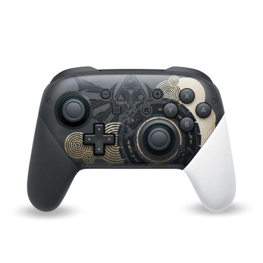 CONTROL DE NINTENDO SWITCH PRO CONTROLLER TEARS OF THE KINGDOM BLACK TRIPLE A [2987]
