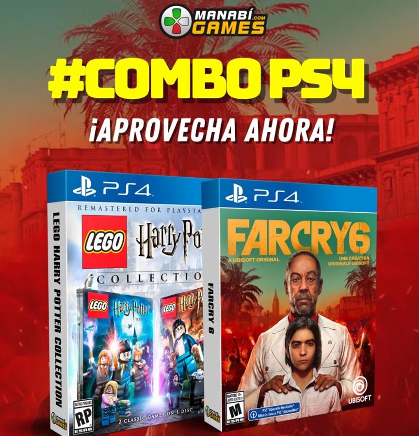 COMBO - FARCRY 6 + LEGO HARRY POTTER COLLECTION - PS4 PRINCIPAL
